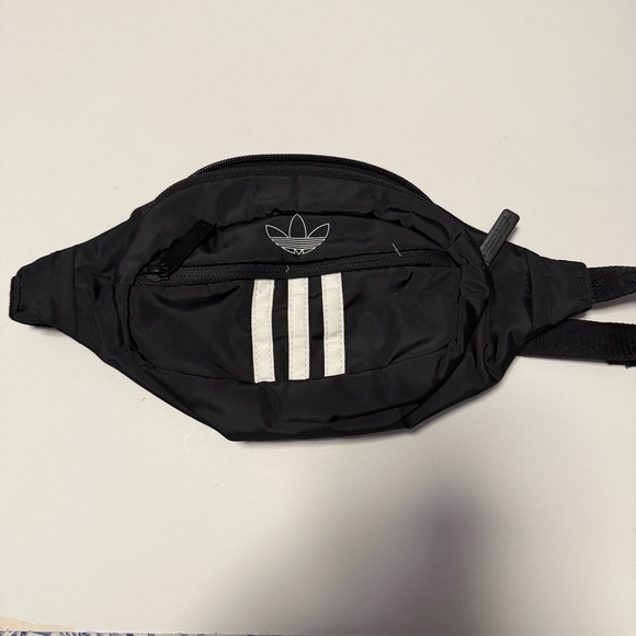 Adidas Black Waist Bag - Picture 2 of 6